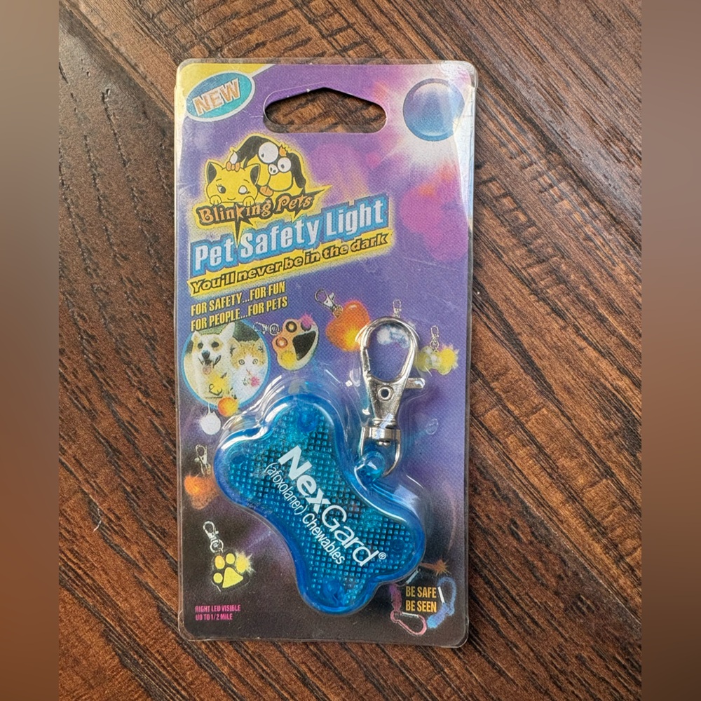Blue Pet Safety Light